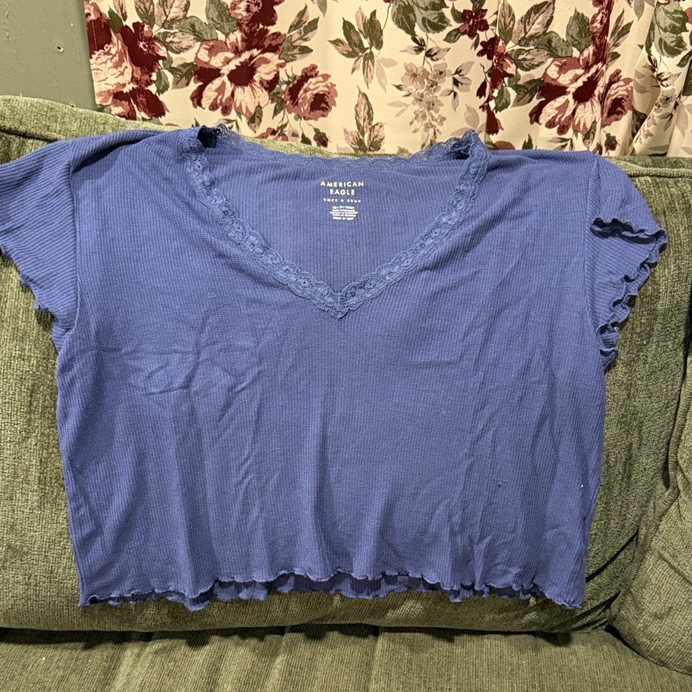 American Eagle Outfitters Women's Crop Top
